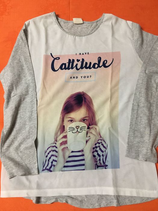 T-shirt de manga comprida zara