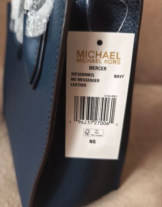 Нова шкіряна сумка Michael Kors Mercer Medium. Оригінал