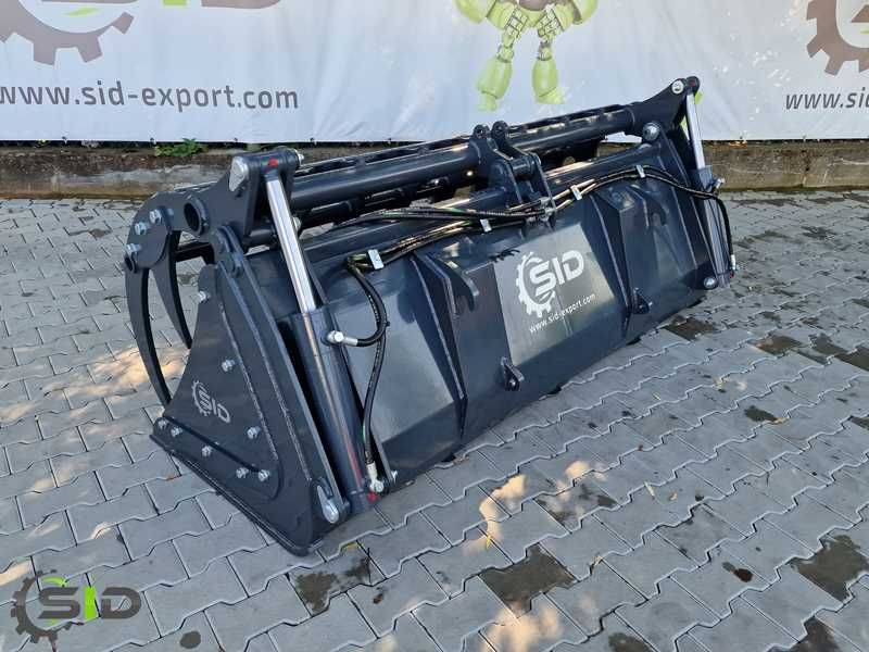 Łyżko krokodyl ząb palony, rekin 1200 mm, 0,63 m3 [LKZP2] SID