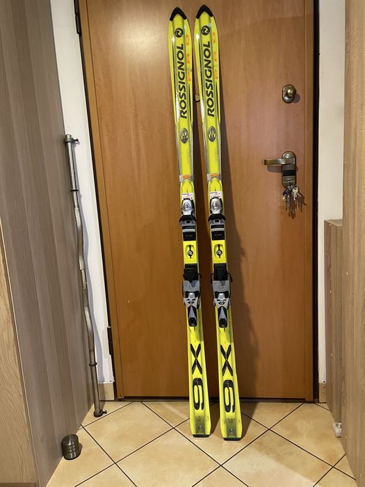 Narty Rossignol 9x pro 184cm +wiązania Rossignol Axial free 120