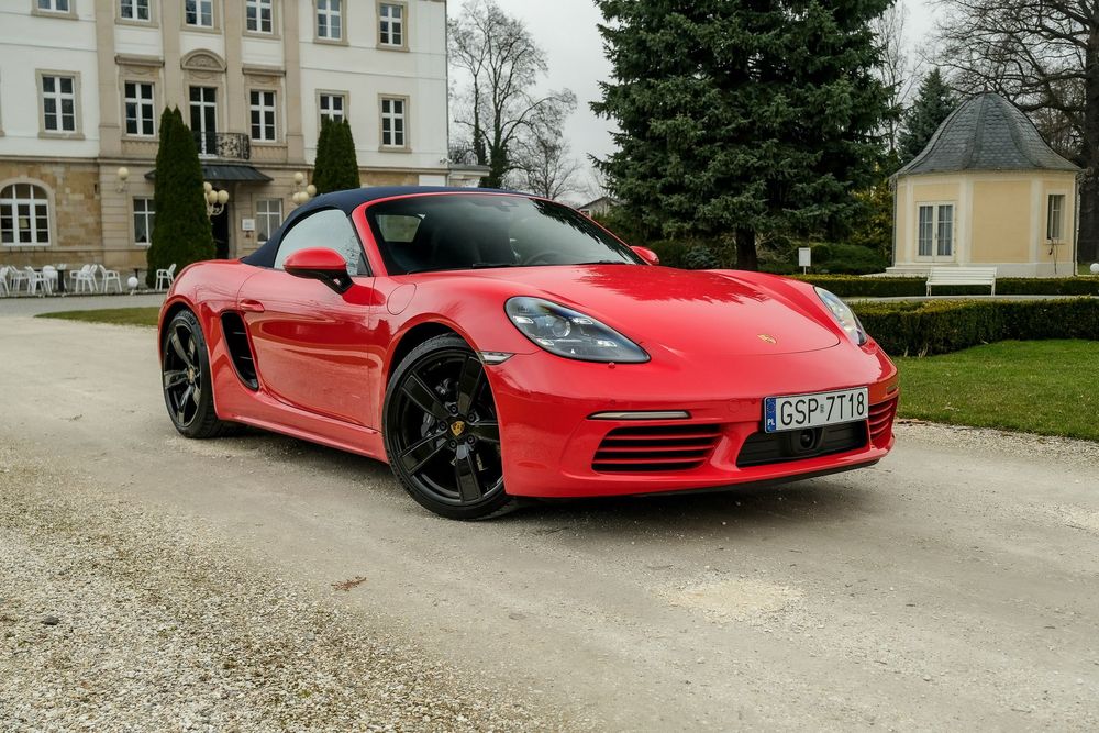 Porsche 718 Boxster Porsche Boxster 718 z 2022 r w kolekcjonerskim stanie salon Polska