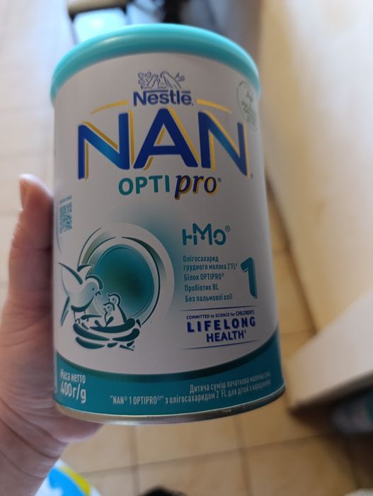 Дитяча суміш NAN Opti Pro1, 400 гр.