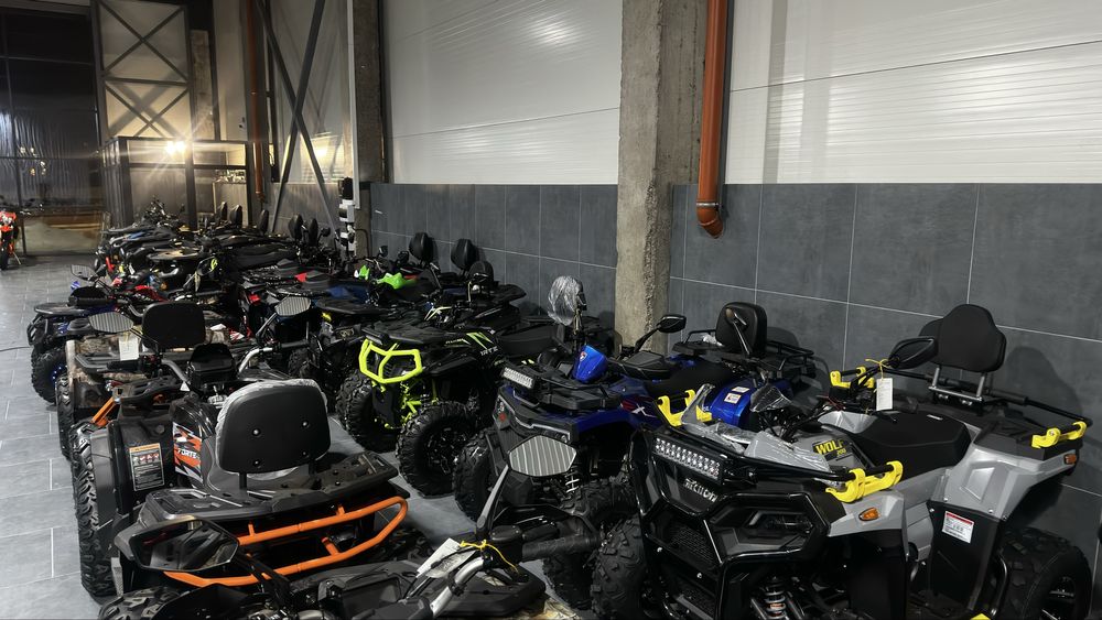 Квадроцикли від 125 до 1000 кубів Кредит Розтрочка під 0%ЕлектроБенз