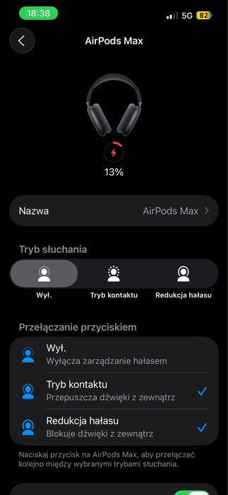 Air pods max malo uzywane