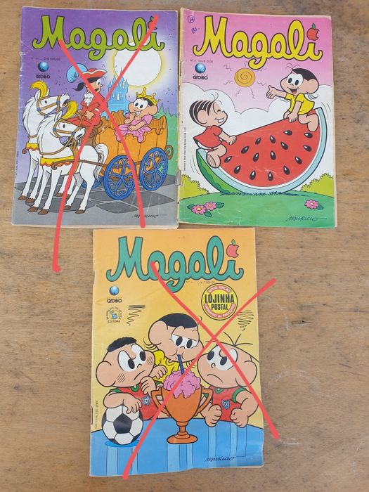 Revistas antigas de banda desenhada