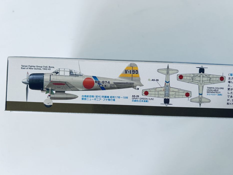 Samolot Mitsubshi A6M3 Zero model do sklejania Tamiya 61025