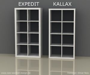 Estante kallax descontinuada(Expedit) IKEA de 8 cubos (4×2)