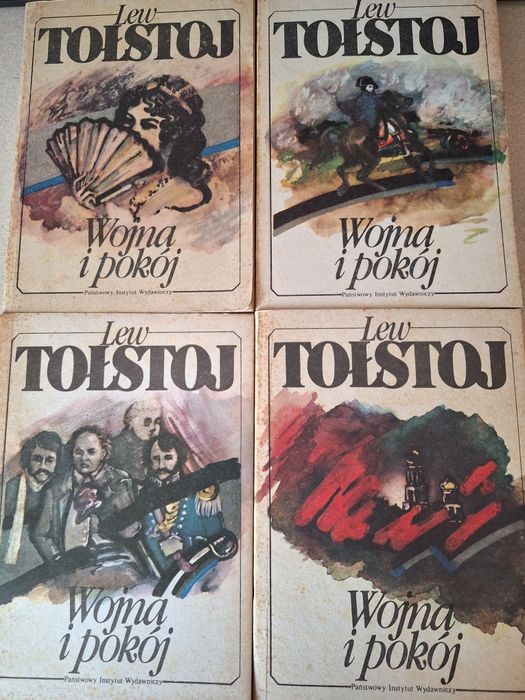 Lew Tołstoj Wojna i pokój 1-4