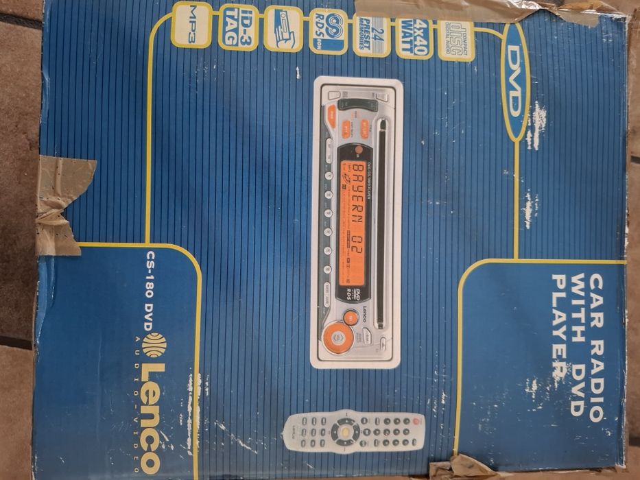 Samochodowy odtwarzacz DVD CS -180 DVD LENCO