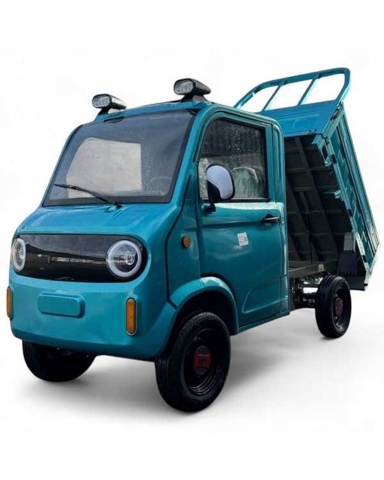 Promoção temporária  Semi Novo MG34 quadriciclo Elétrico c/ Caixa de Carga 600 kg, Velocidade Máx. 25Km/h Autonomia 70km
