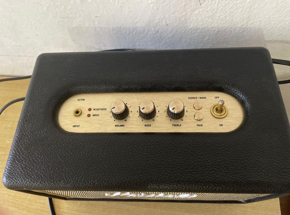 Coluna Marshall Acton Bluetooth – Excelente Som