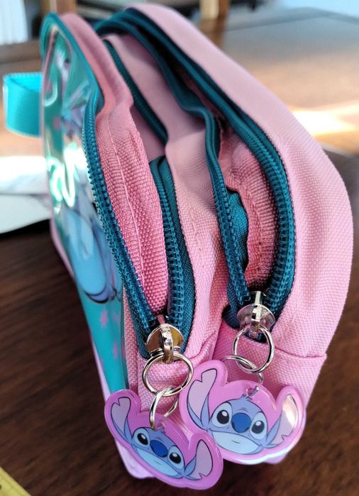 Bolsa Escolar Dupla Stitch Lefties