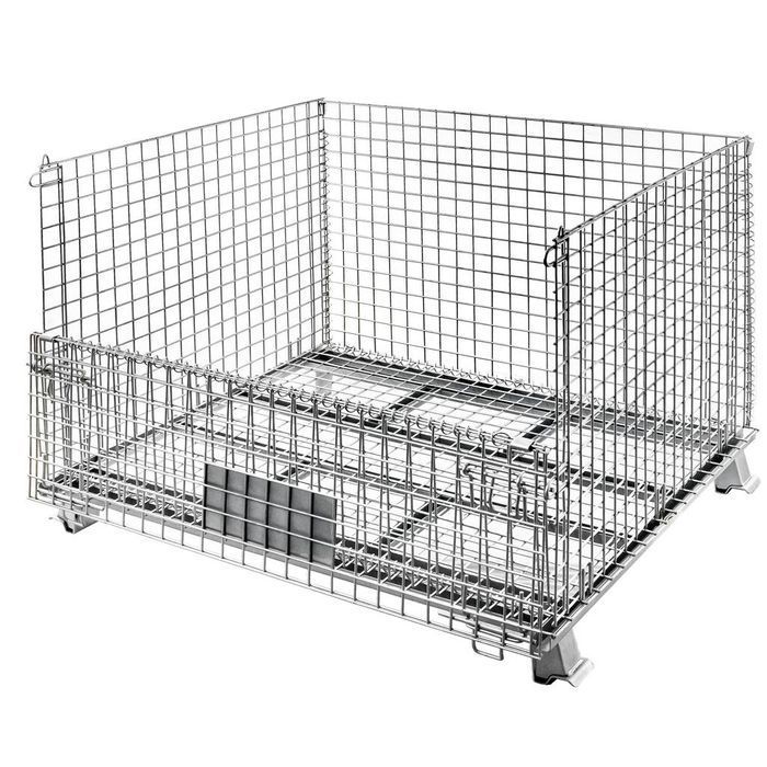 Gitterbox pojemnik siatkowy Mega-M 120x100x89 cm składany ocynk 800 kg