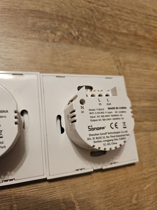 Sonoff touch 2 włączniki światła eWeLink