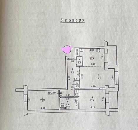 3-rooms apartment apartment by the address (area 76 m²) - Atlanta.ua - photo 19