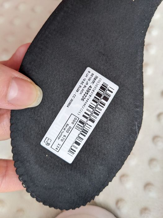 Кроссовки детские черные tarmak 29 размер 18.5 см