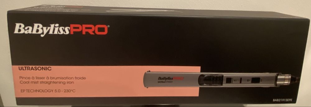 Babyliss Ultrasonic Prancha De Cabelo A Vapor