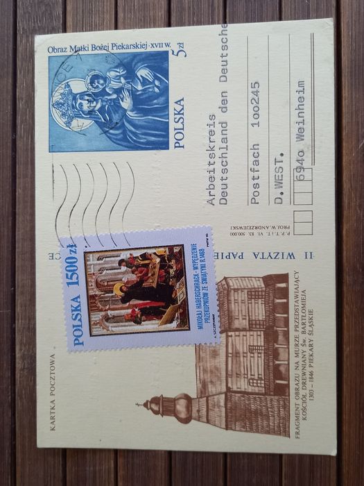 Koperty calostki filatelistyczne 20 sztuk