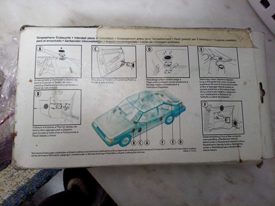 Colunas Blaupunkt In car 40W - 13º