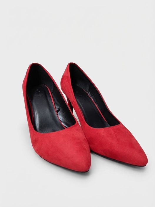 Sapato salto vermelho 39