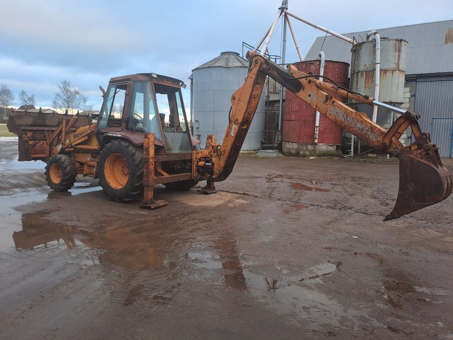 Koparko Ładowarka Case 580 Super K 4x4 Teleskop Łyżko Szczęka