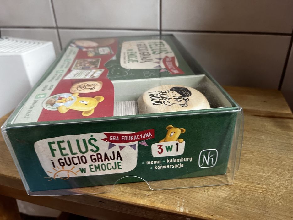 Feluś i Gucio grają w emocje zabawka edukacyjna