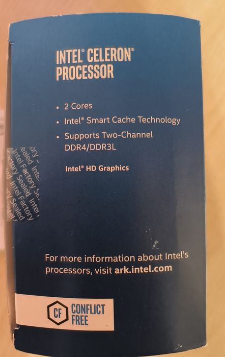 Процесор Intel Celeron G3930