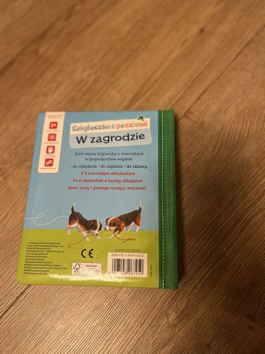 Książka z puzzlami