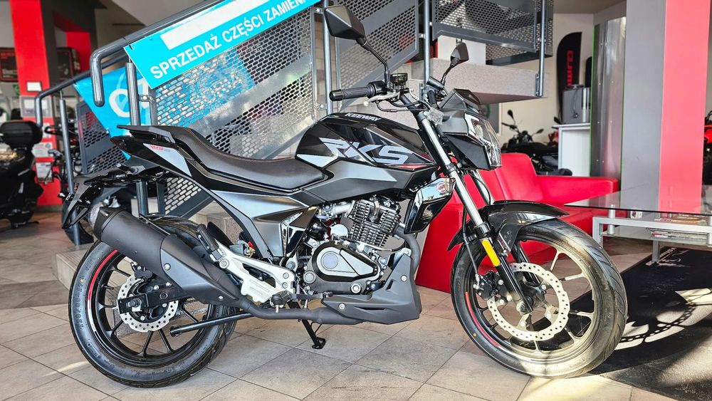 Keeway RKS 125 WYPRZEDAŻ Keeway RKS 125 czarny 2025 nowy