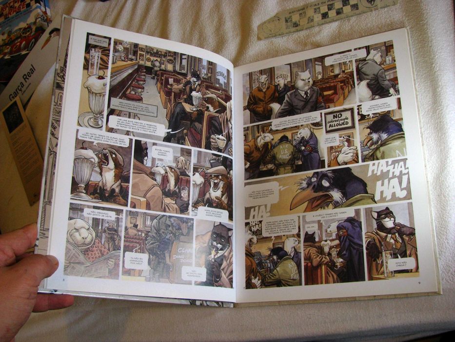 Blacksad 2 "Arctic Nation", Díaz Canales & Guarnido, em Português