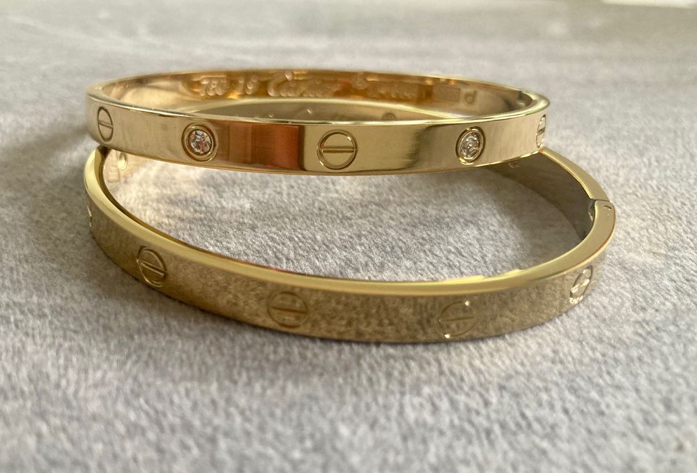 Bransoletka cartier stal 316L 16,17,19