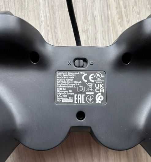 Comando Gamepad Logitech F310 (PC)