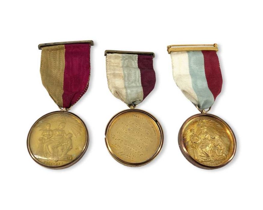 Medalhas Maçónicas (Prata e Ouro)