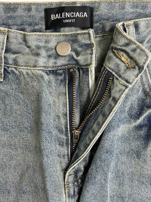 Джинси BALENCIAGA flared faded washed jeans клеш кльош джинсы archive