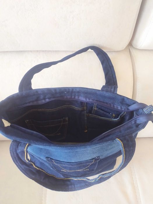 Jeansowa torebka / prezent/handmade