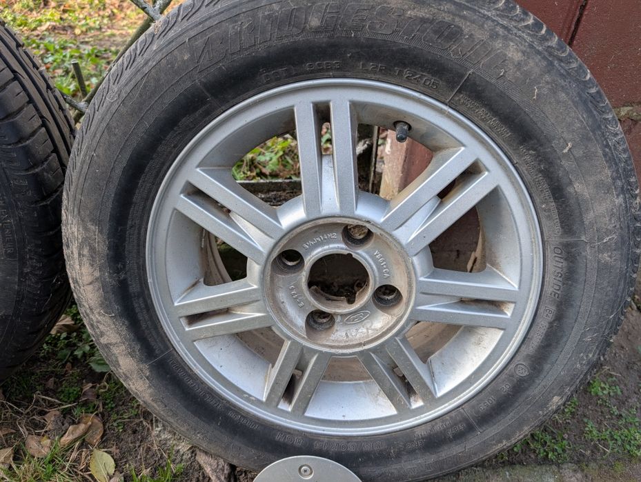 Felgi aluminiowe alufelgi 14 cali Ford Fiesta Ka