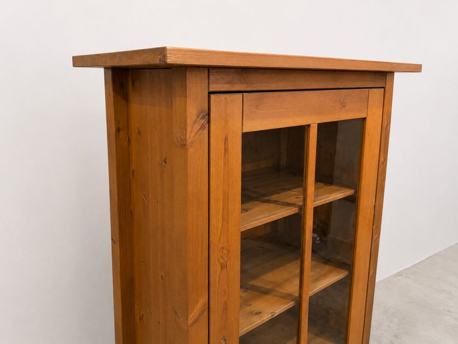 Ładna witryna sosnowa / biblioteka / lite drewno / dowóz wysyłka