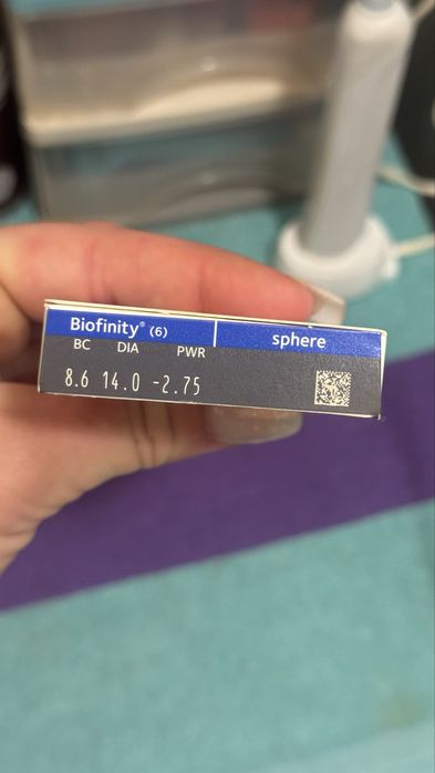 Nowe Soczewki Biofinity -2,75