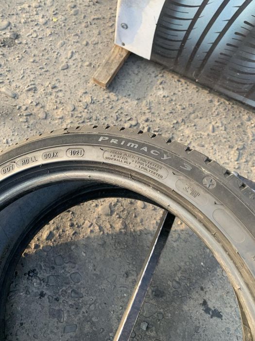 Шини 205/45 R17 пара Michelin  літо 2021р 6.6мм