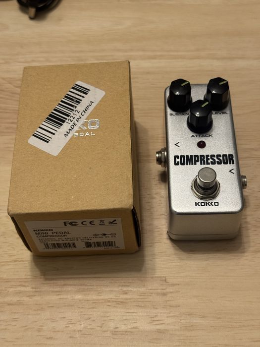 Pedal de guitarra - compessor