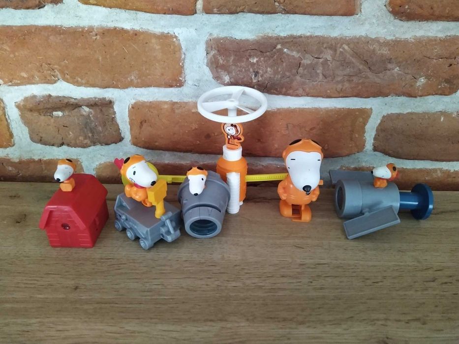 Fistaszki Snoopy - NASA - 6 sztuk - McDonald's