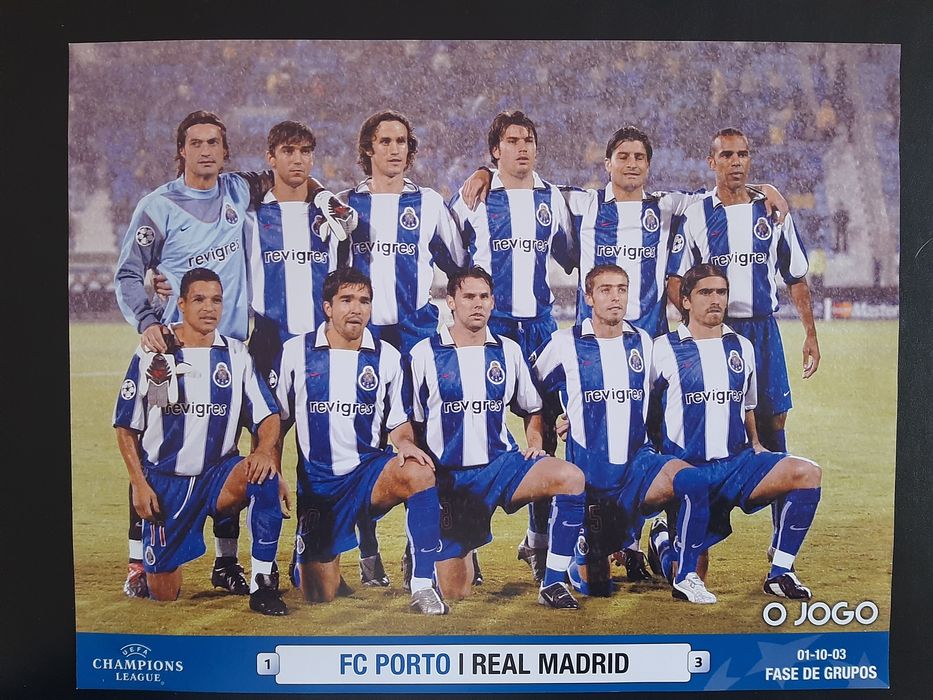 Poster Fc Porto, jogo com o Real Madrid