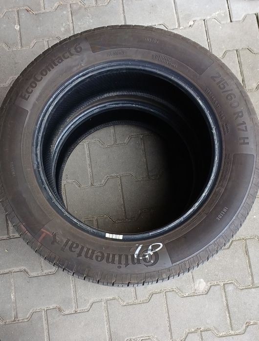 Opony letnie Continental EcoContact 6, 215x60 R17 96H