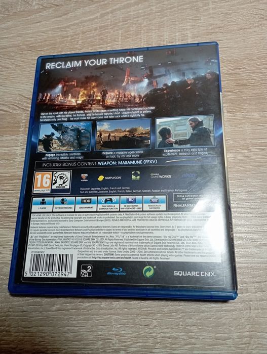 Final Fantasy XV. PS4 ANG 6/6
