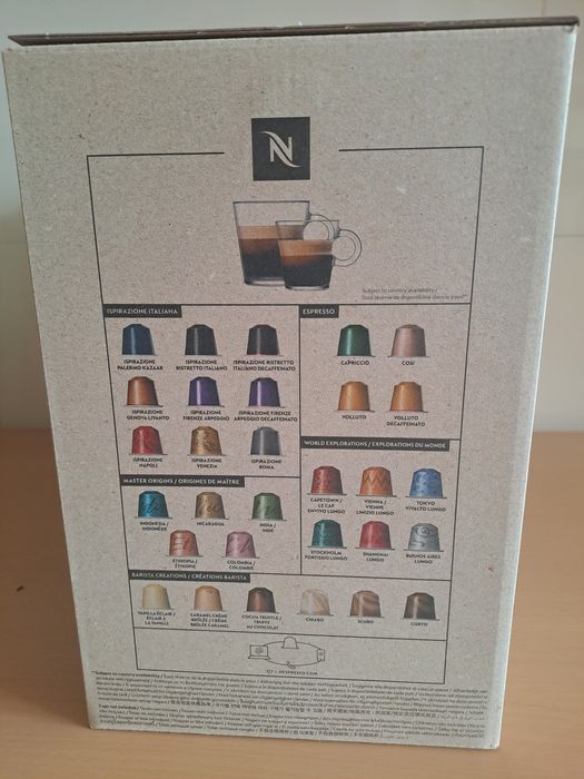 Máquina de café nespresso pixie nova