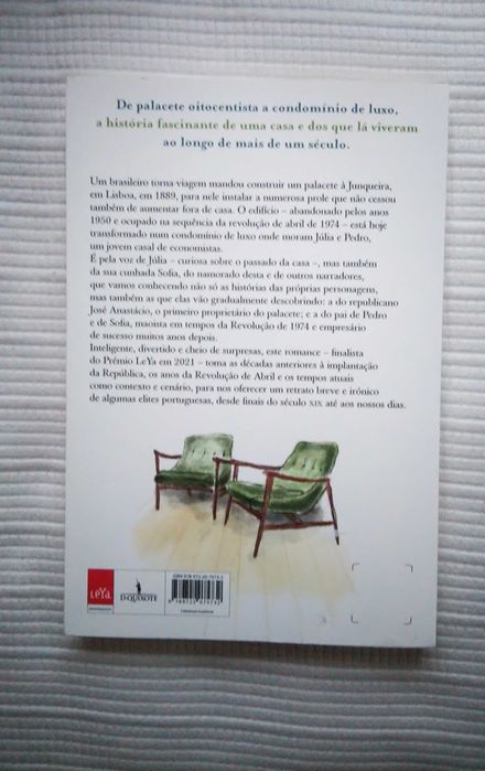 Livro A Casa Ocupada de Graça Videira Lopes