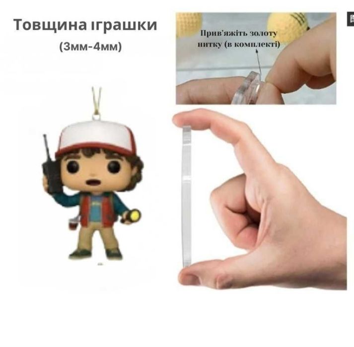 Дивні Дива Адвент-календар stranger things адвент 24 дні акрилових при