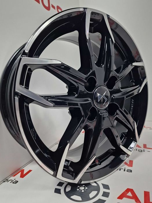 NOWE oryginalne alufelgi DS 16" 4x108 DS3 DS4 DS5 - Czarny