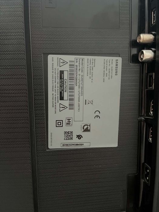 Samsung Crystal UHD 55" 4K Smart TV (GU55TU7199U)