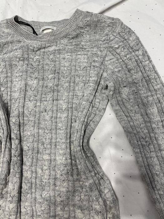Sweter 36 S h&m szary modny jesień